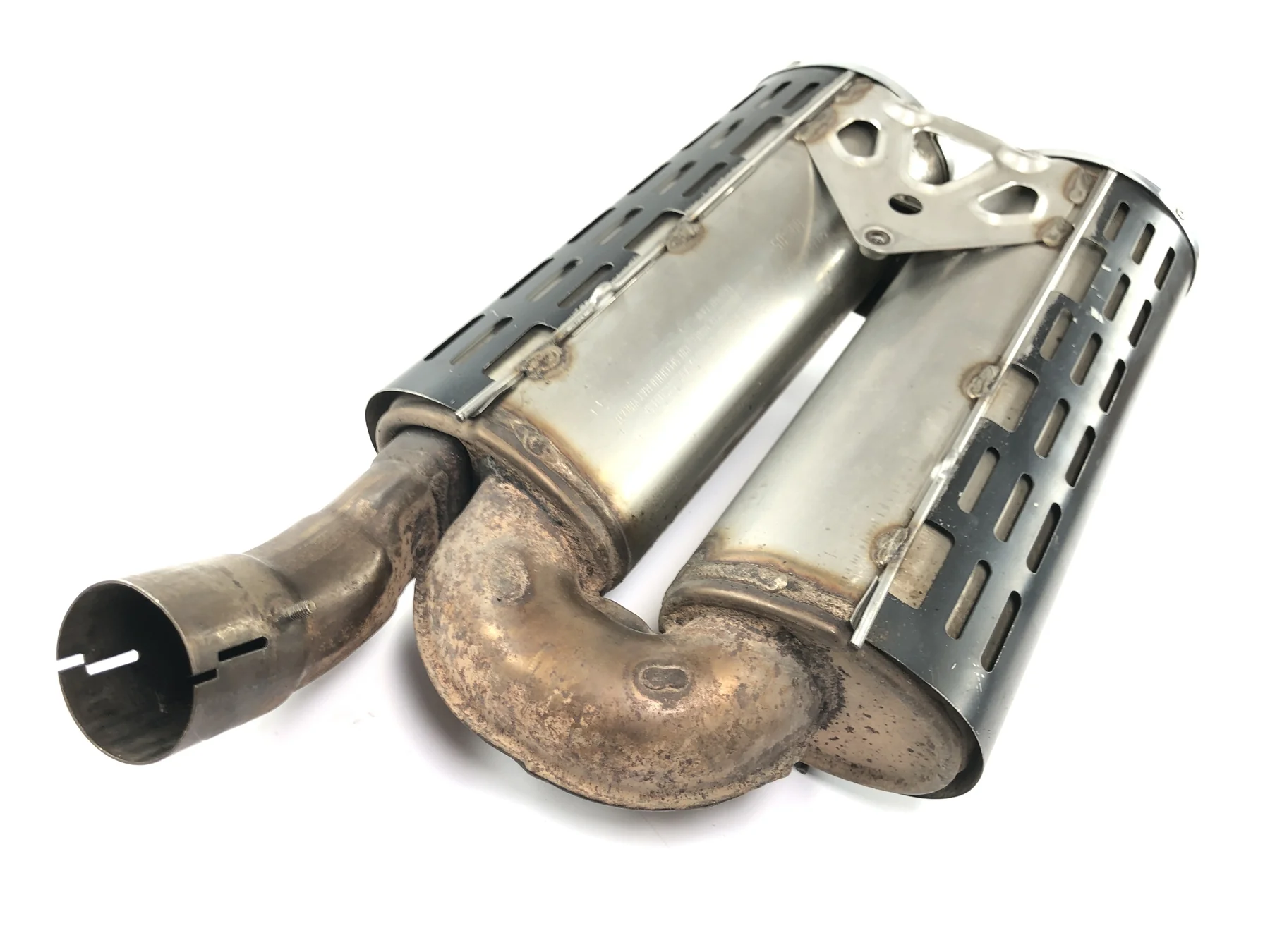 BMW R 1100 S R2S [2000] - Auspuff Endschalldämpfer Endtopf Doppel-Schalldämpfer original - Image 7