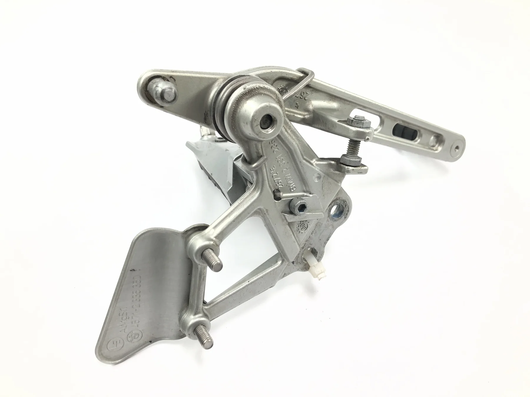 BMW R 1100 S R2S [2000] - Fußrastenanlage Fahrer rechts Fußraste mit Bremshebel und Halterung - Image 6