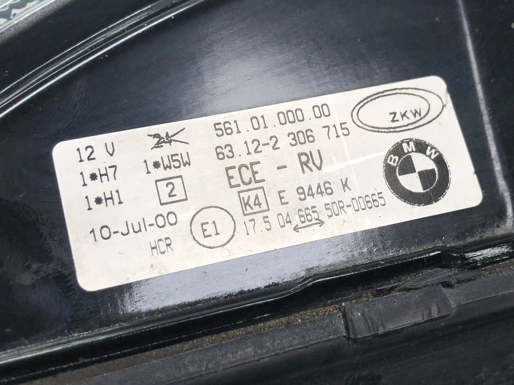 BMW R 1100 S R2S [2000] - Frontscheinwerfer Scheinwerfer Lampe Beleuchtung vorne - Image 4