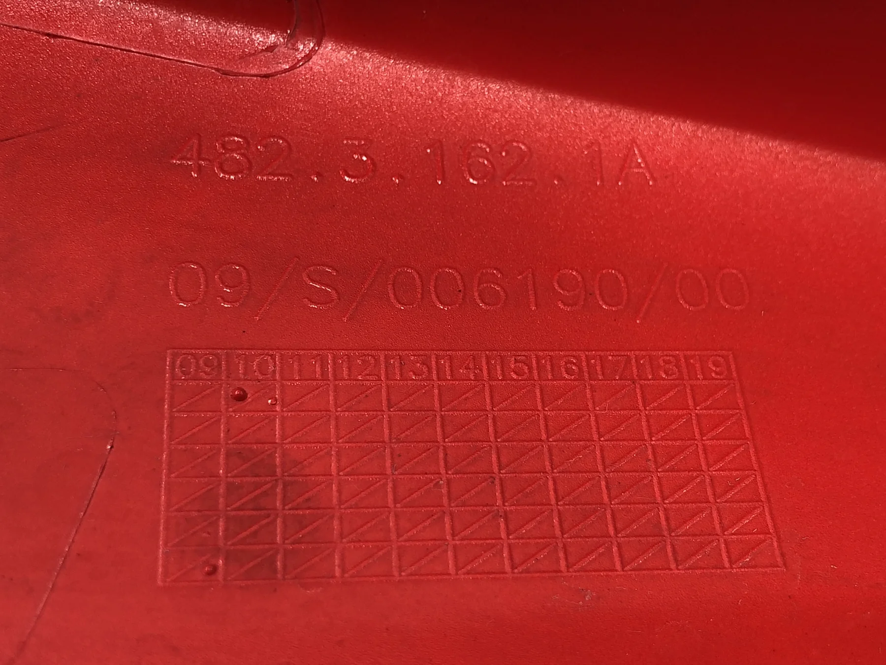 Ducati Multistrada 1200 S Touring [2009] - Seitenverkleidung Verkleidung Heckrahmen rechts - Image 3