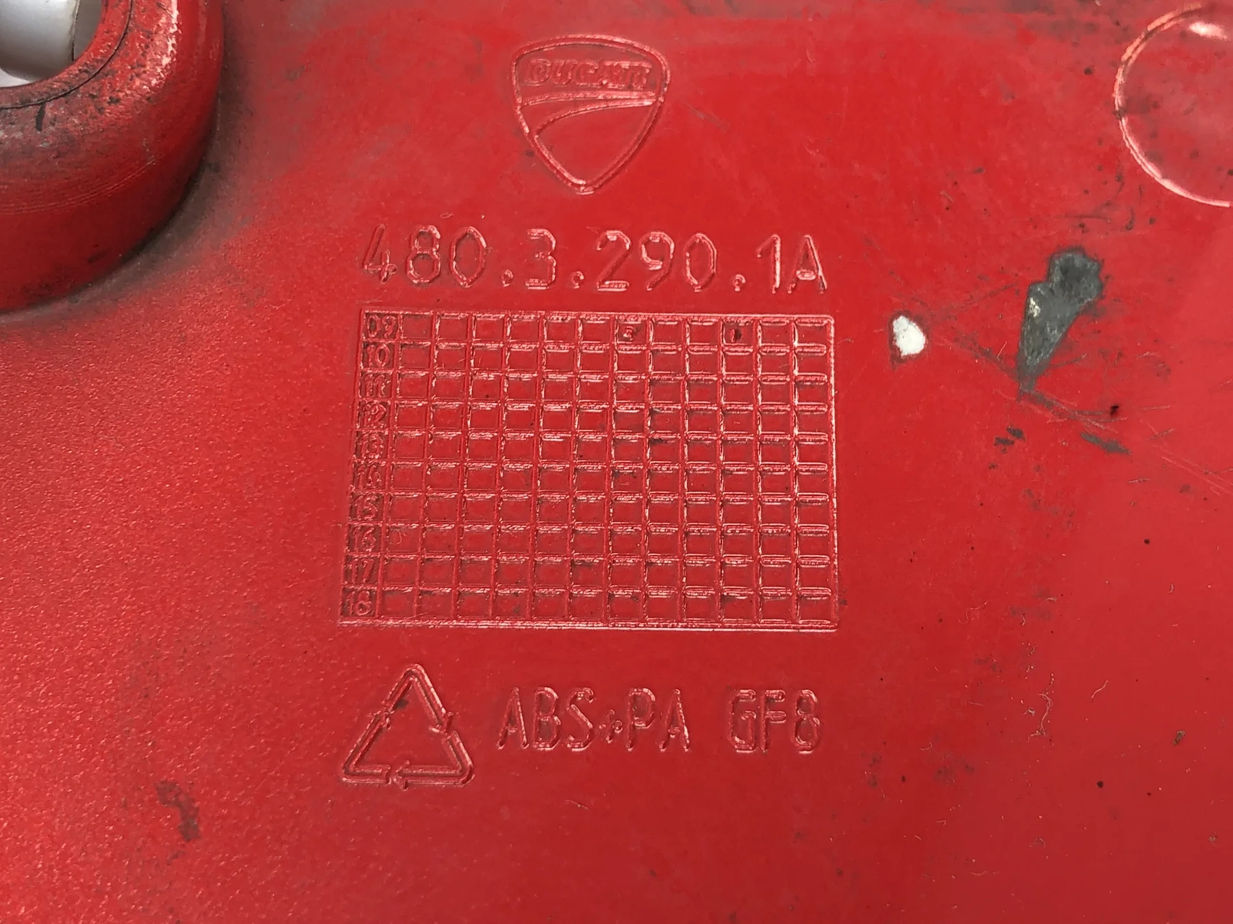 Ducati Multistrada 1200 S Touring [2009] - Seitenverkleidung Kühlerverkleidung rechts - Image 3