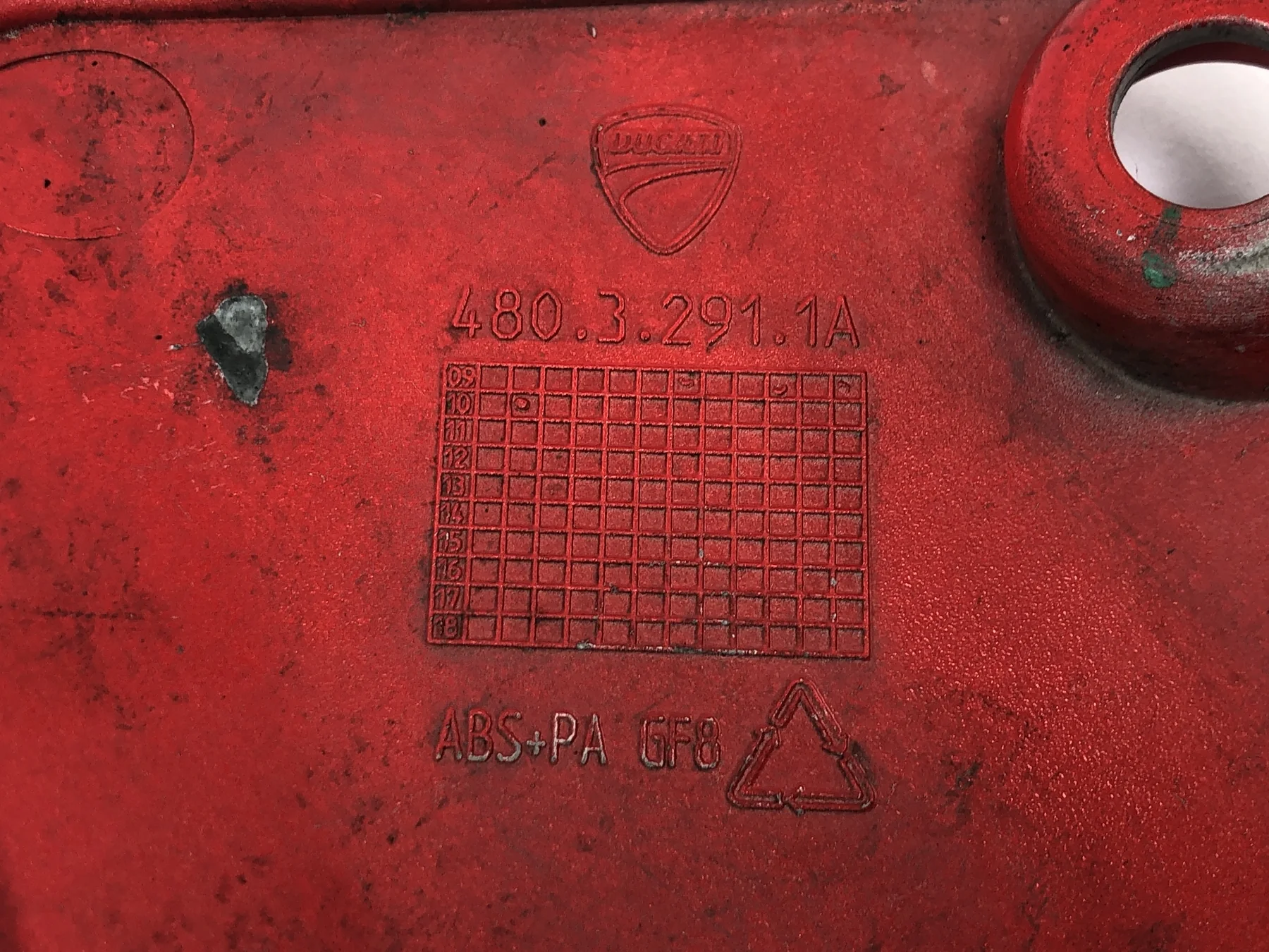 Ducati Multistrada 1200 S Touring [2009] - Seitenverkleidung Kühlerverkleidung links - Image 3